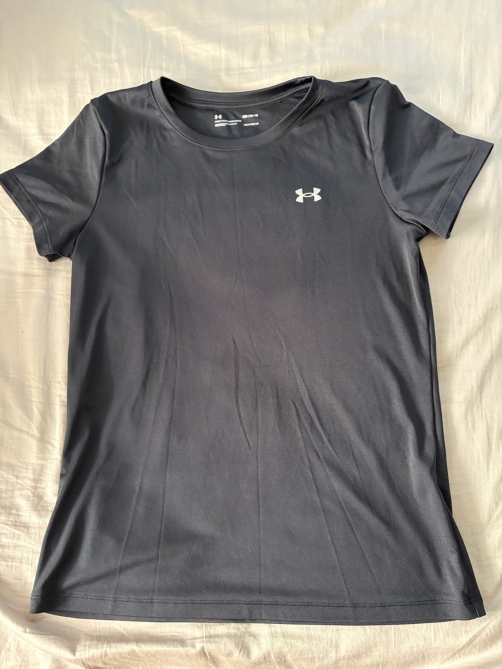 Under Armour Women's Black Athletic Short Sleeve Tee